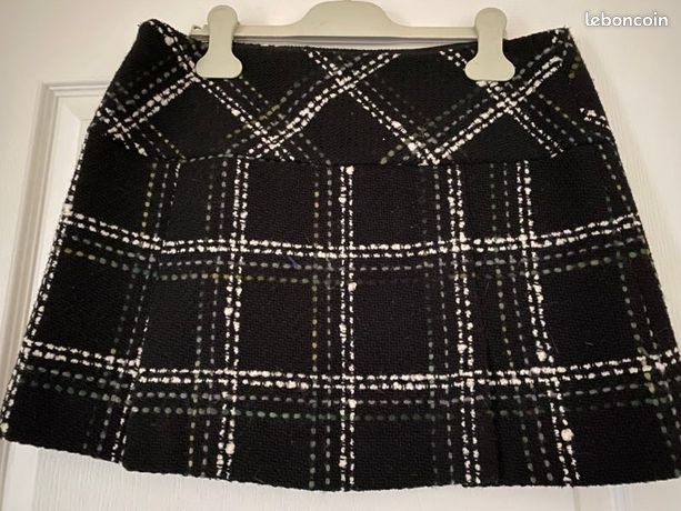 Lot De 2 Jupes Taille 38 - Zara Et Comptoir Des Cotonniers, Grises, Très Bon état