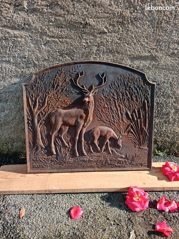 Plaque Décorative En Bois Personnalisée "Montagne Fumée" - Style Rustique Fait Main - Neuf