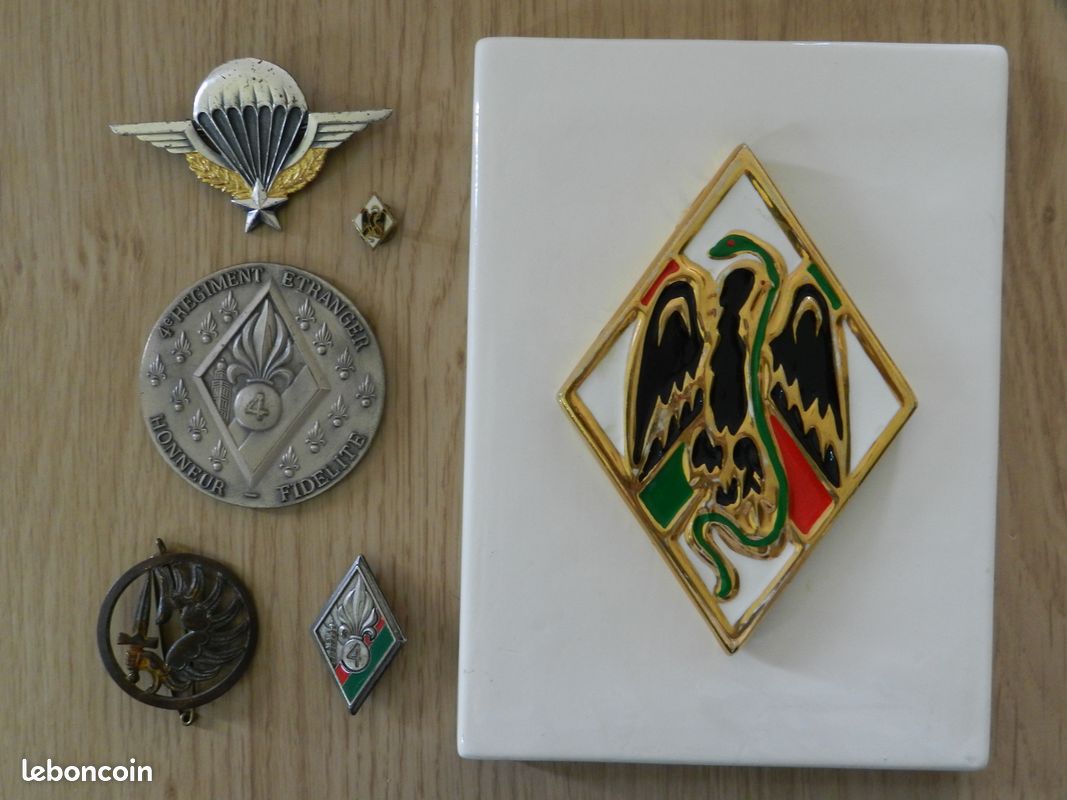 Lot d' objets thème " la légion étrangère " (image 1)