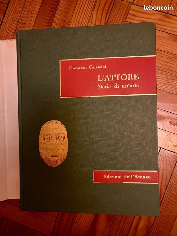 Livre rare « L’Attore. Storia di un'arte » Giovanni Calendoli, 1959 (image 2)