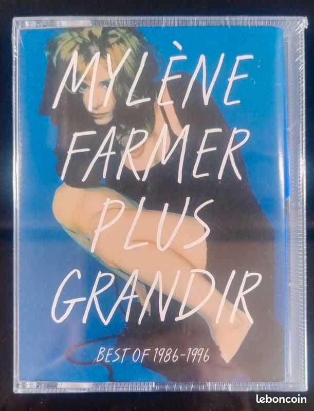 Mylène Farmer best of 1986 1996 "Plus Grandir" version K7 (image 1)