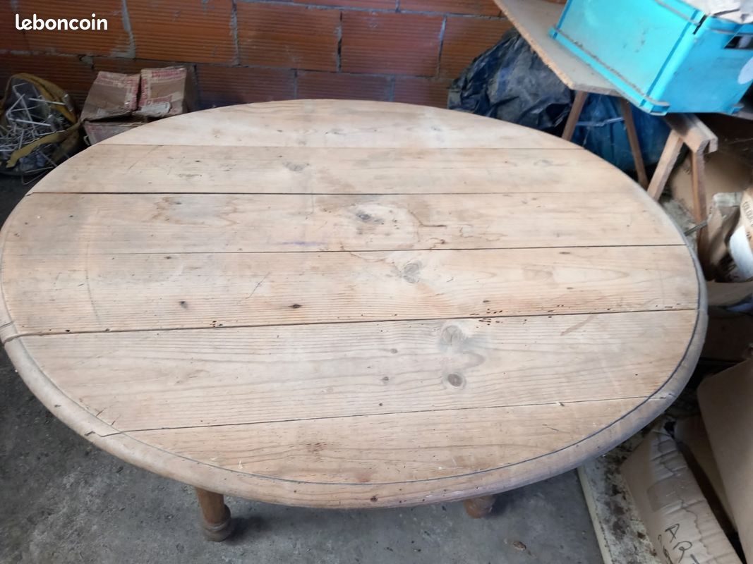 Table en bois pliable (image 1)