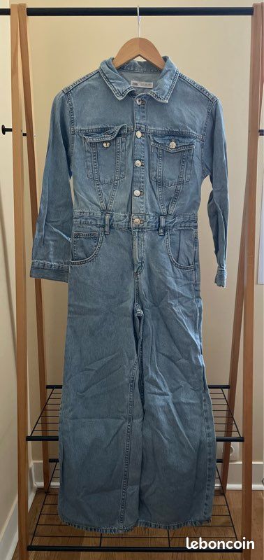 Combinaison en jean Zara (image 1)