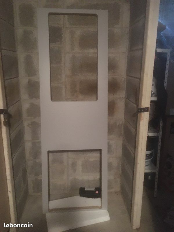 Plan de travail bois stratifié gris (image 1)
