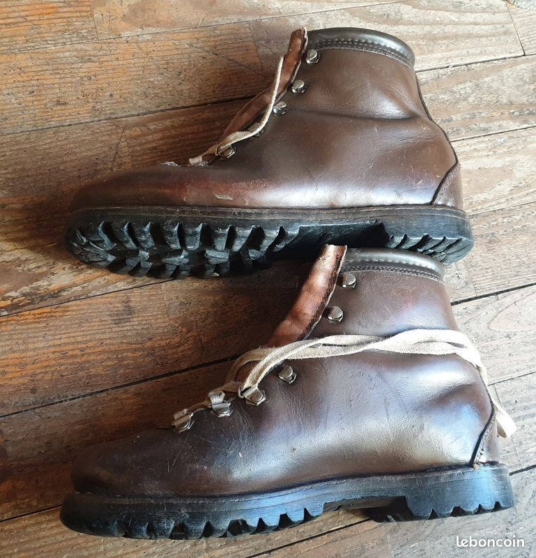 Bottes De Randonnée Rocky Femme En Cuir Vintage - Pointure 6.5 US (M), Marron, Occasion