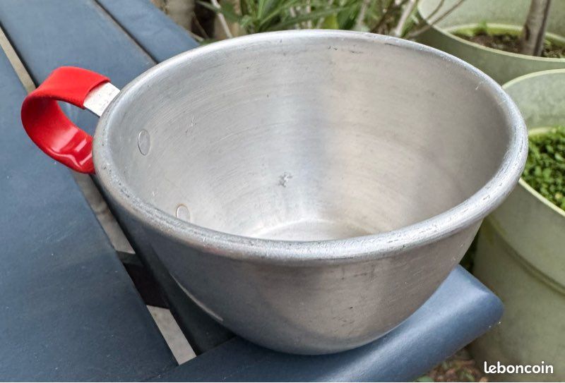 Ancienne tasse aluminium 1950 camping scoot (image 4)