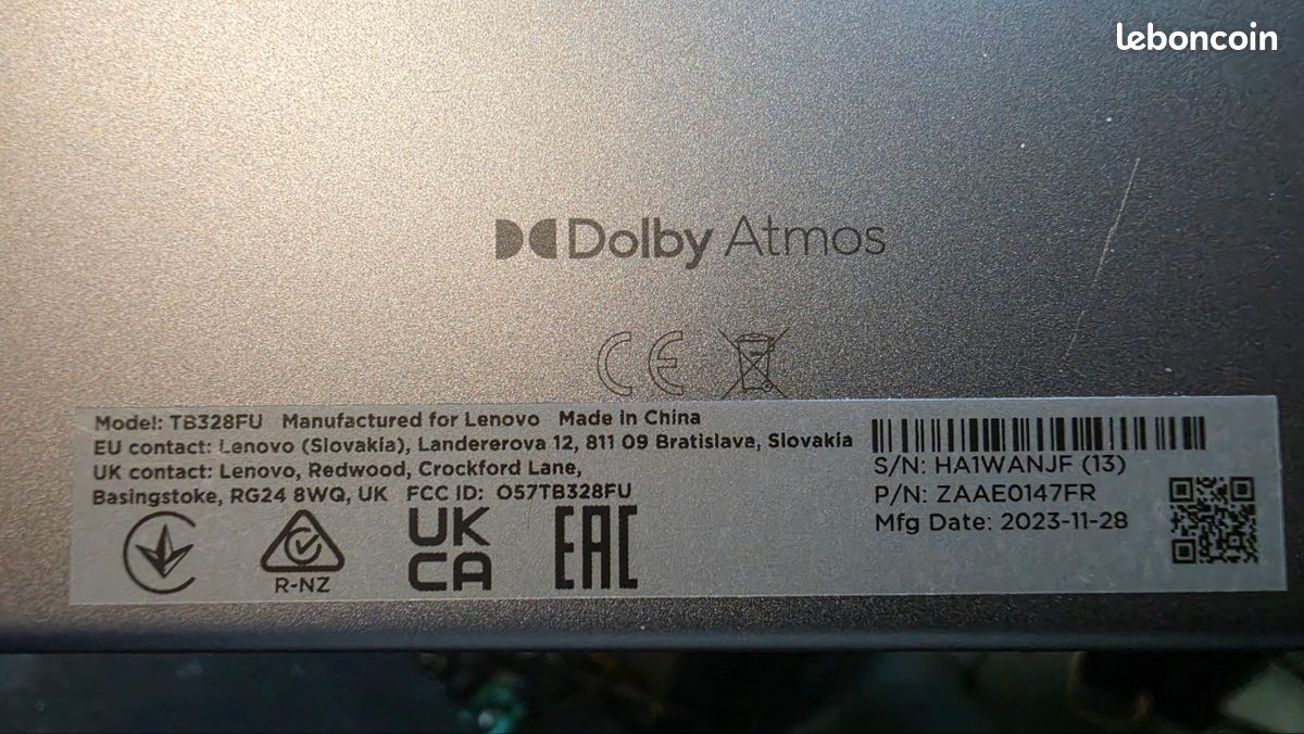 Tablette lenovo M10 (image 2)