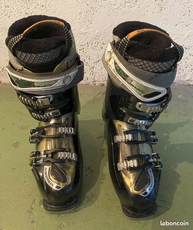 Salomon Divine Chaussure Ski Salomon Homme Salomon DIVINE Blue Chaussures  De Ski D'occasion Femme – Top N