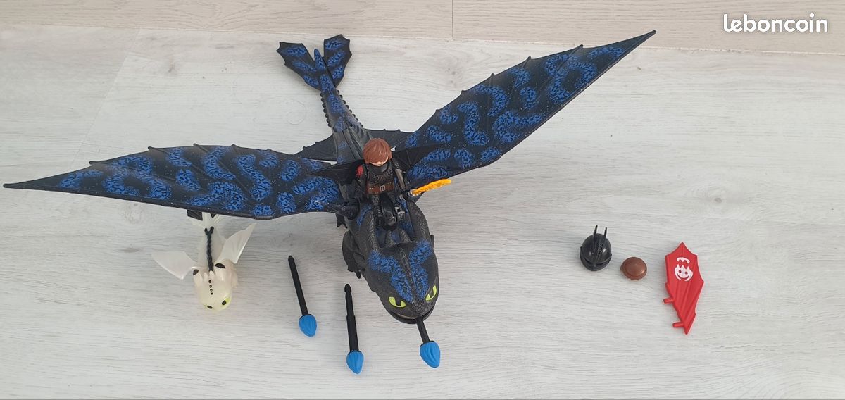 Playmobil 70037 - Dragon - Krokmou et Harold avec bébé dragon (image 3)