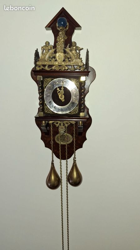 Horloge Hollandaise murale, ancienne (image 1)