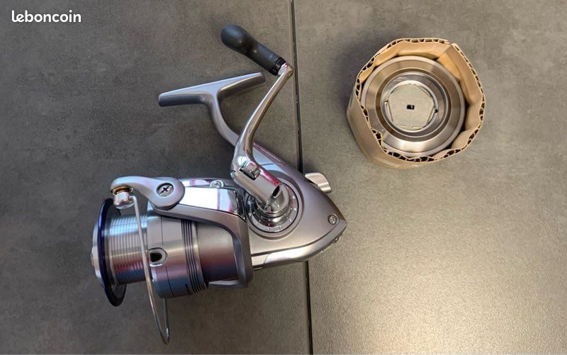 Moulinet De Pêche Daiwa Regal-X 4000C – Avec Bobine Supplémentaire – Très Bon état Occasion