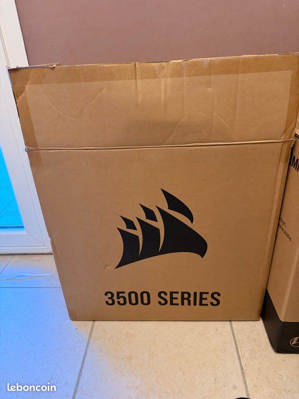 Boîtier Corsair 3500x ARGB blanc (image 1)