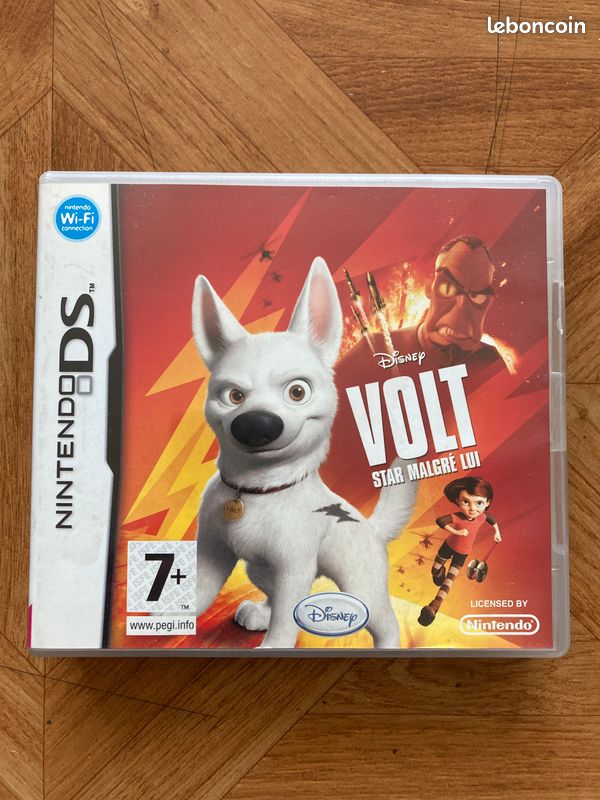 Jeu nintendo DS volt star malgré lui disney avec boite et notice (image 1)