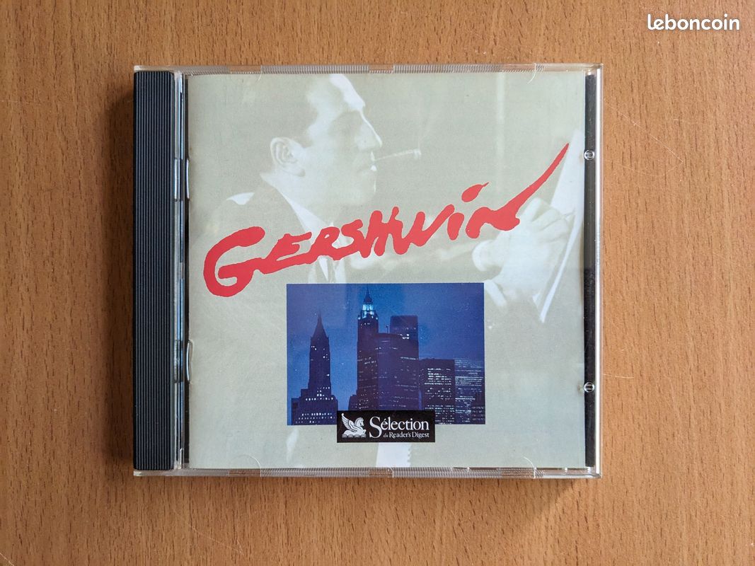💽🎶 Gershwin Jazz orchestral (Rhapsody in Blue …) 1 CD (image 1)