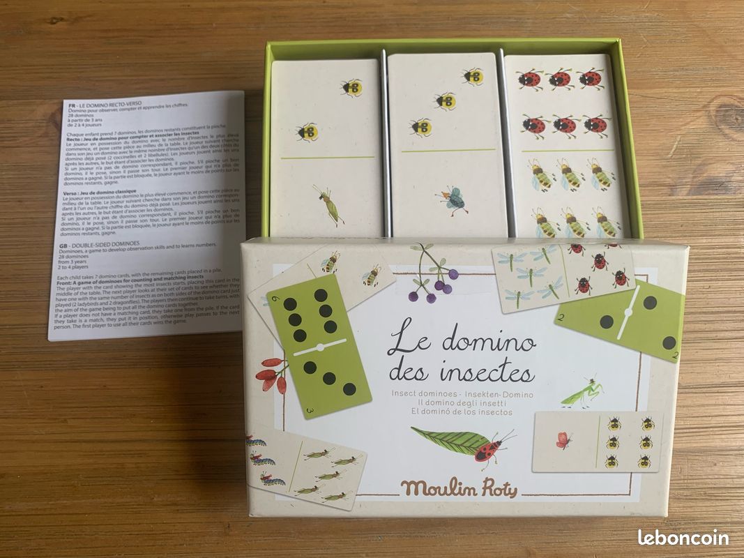 Domino des insectes - Moulin Roty (image 2)