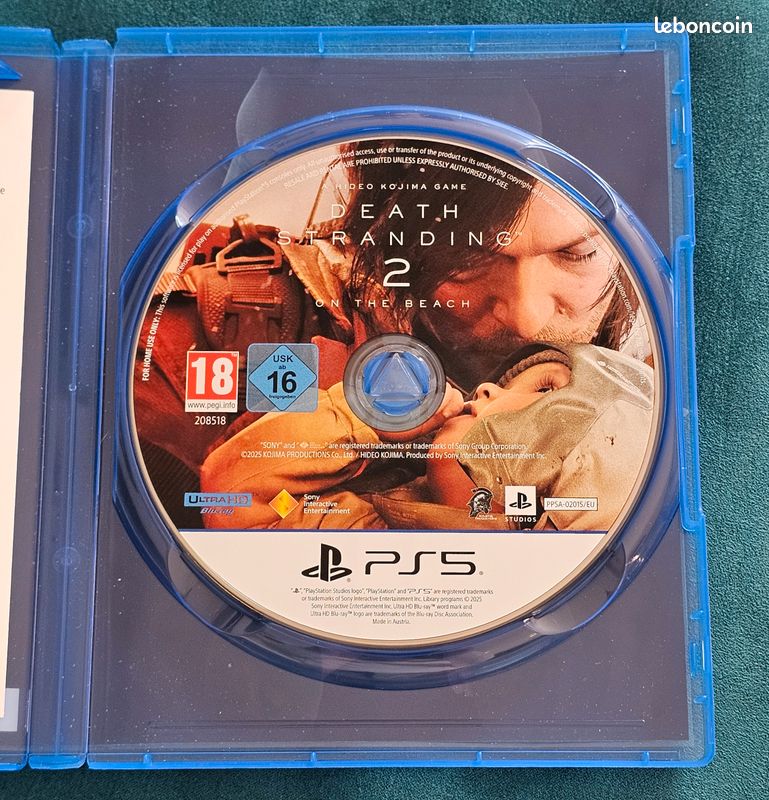 Jeu PS4/PS5 - Death Stranding - Version FR/PAL - Très Bon état