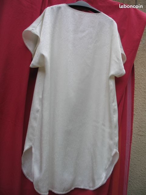 CHEMISE de NUIT ROMANTIQUE N°3 Liquette uuu (image 6)
