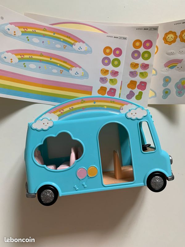Le bus arc-en-ciel des bébés Sylvanian Families (image 6)