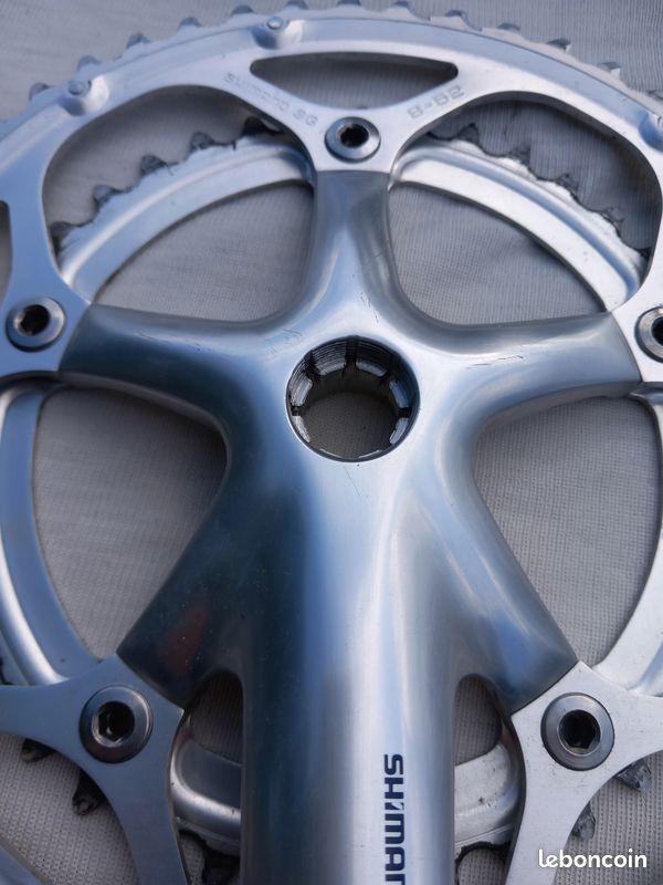Pédalier Shimano 105 Avec Couronnes Osymetric - Vélo De Course Occasion