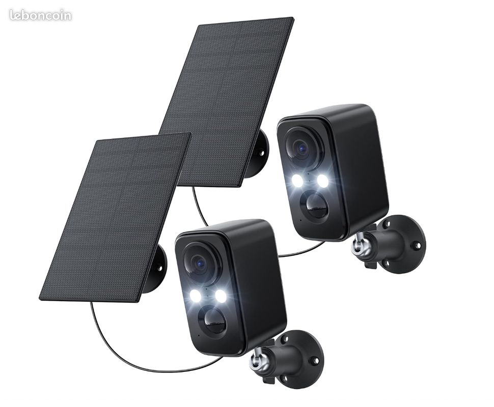 Caméra de sécurité extérieure sans Fil (kit de 2 caméras WiFi) (image 4)