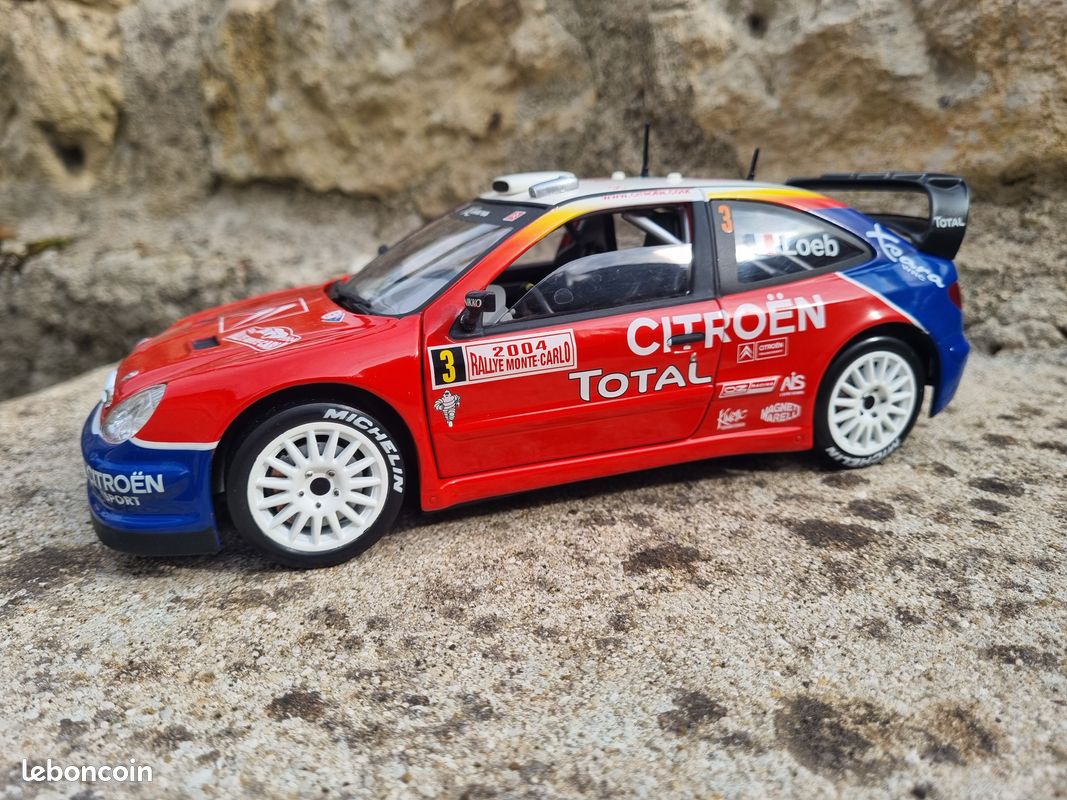 Citroën Xsara WRC Monte Carlo 2003 – Coffret Triple Vainqueur – Échelle 1/43 – Occasion