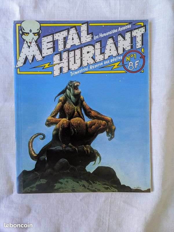 Métal Hurlant - lot de 146 revues dont le n°1 de 1975 (image 2)