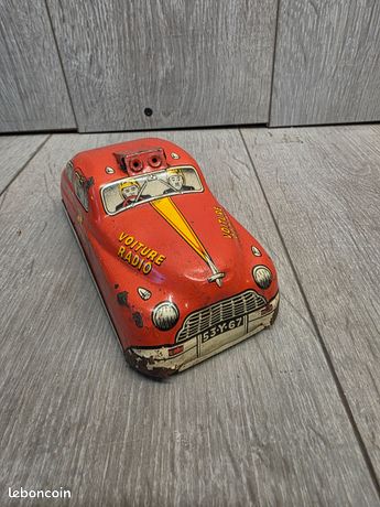 Ancien vintage jeux, jouet en tôle Joustra camion de pompier collection | eBay