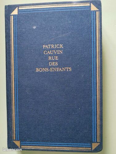 [Livre] Rue Des Bons Enfants - Bon état (image 1)