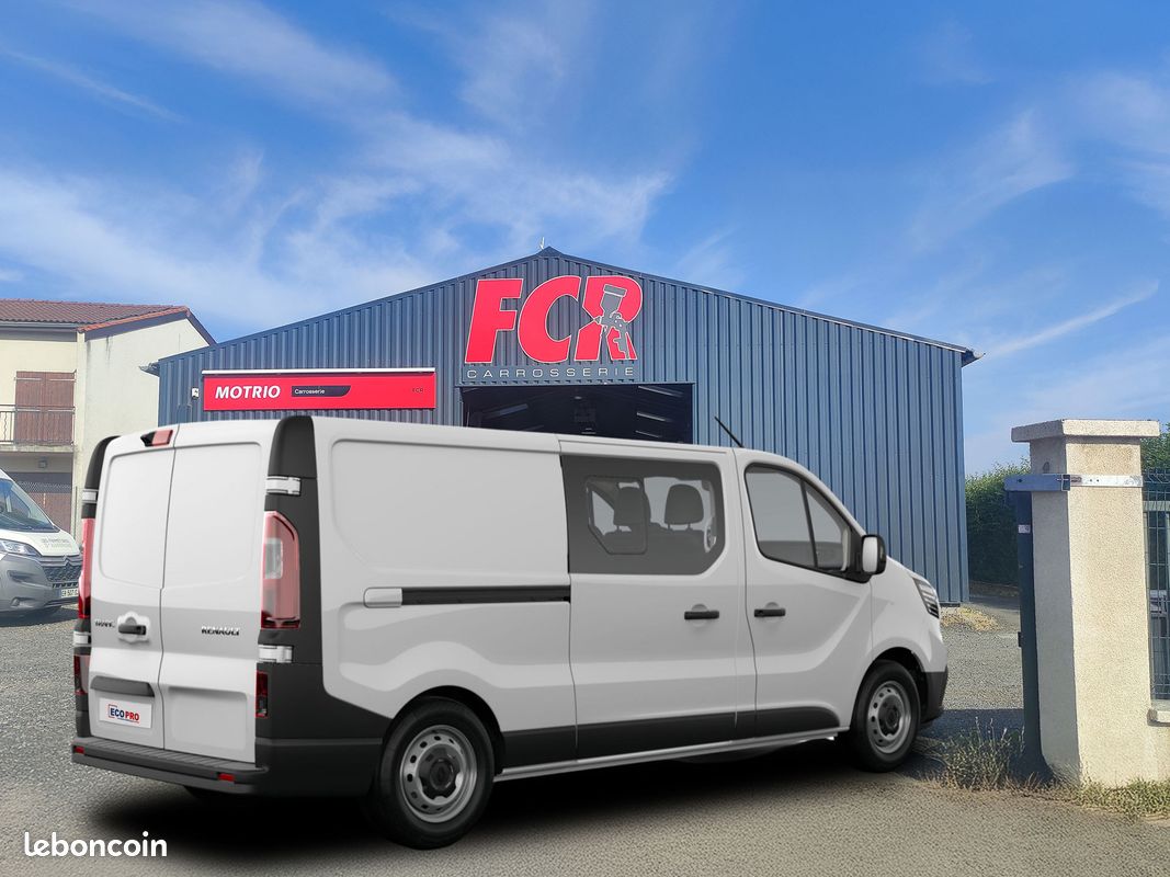 Renault Trafic Van L2H1 Cabine Approfondie 6 Places Advance 3T Blue dCi 130 - Leasing (image 3)