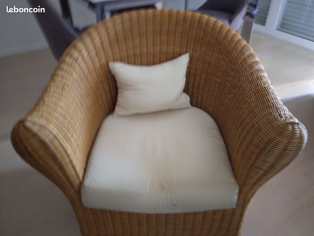 Fauteuil en rotin
