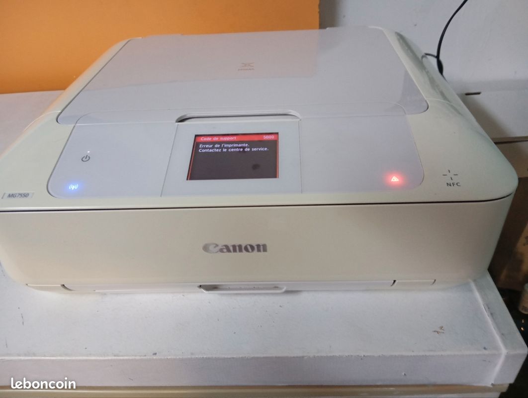 Imprimante canon pixma+22 cartouches encre (image 1)