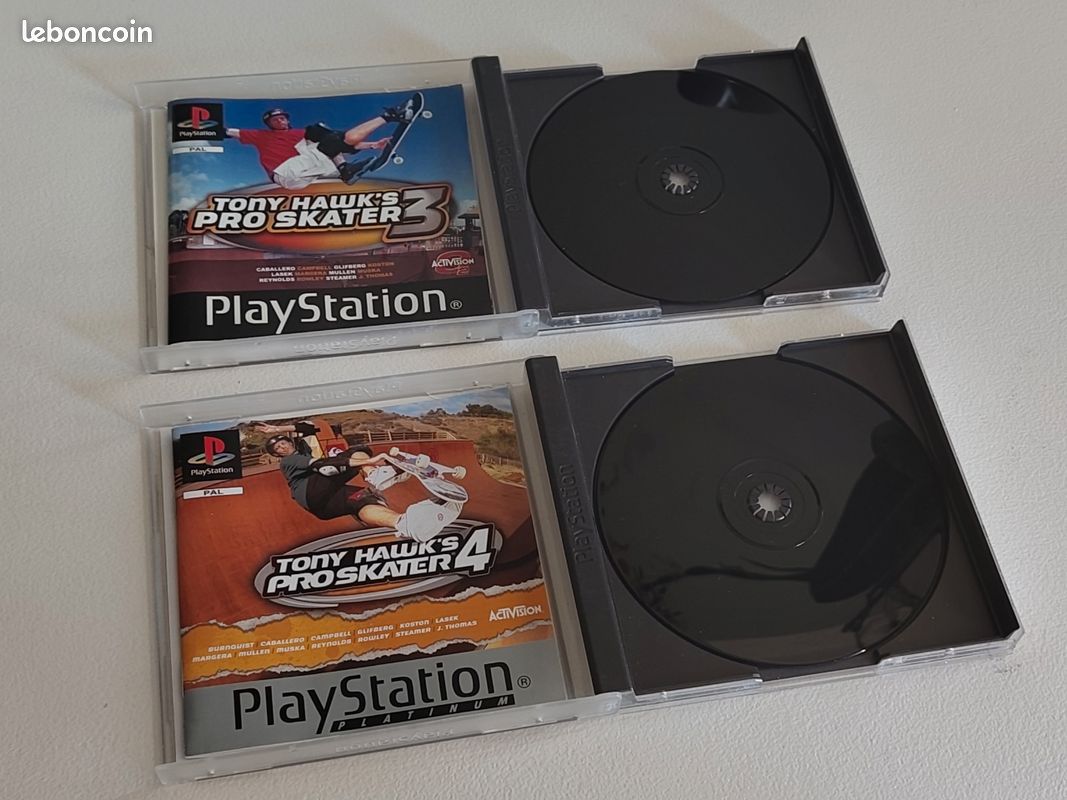 [PS1] Lot Tony Hawk's Pro Skater 1 + 2 + 3 + 4 (image 4)