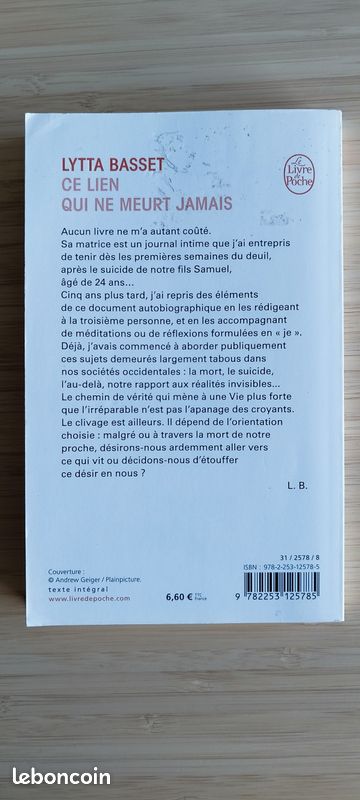 Ce lien qui ne meurt jamais - Lytta Basset (image 3)