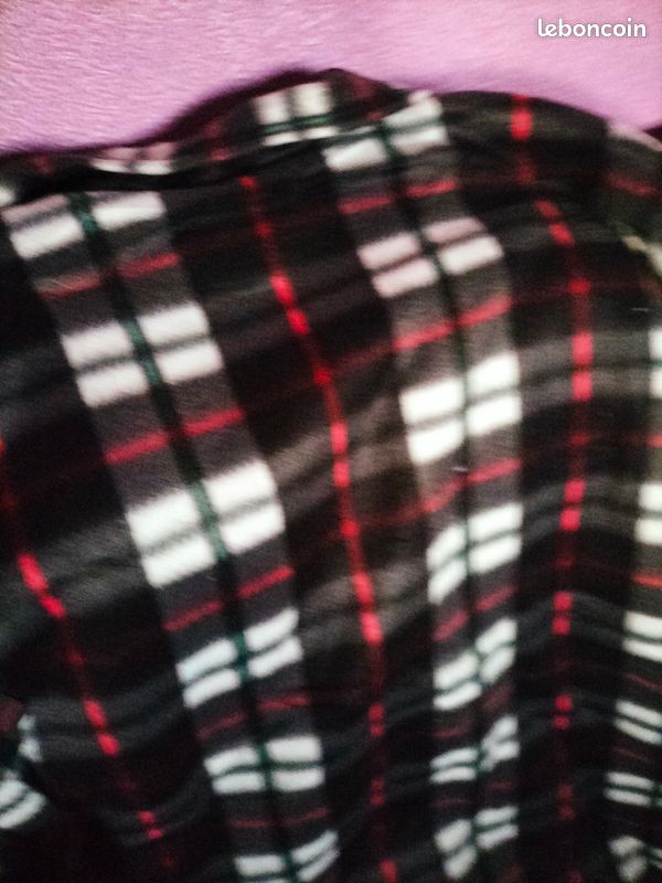 Chemise carreaux fourré zippé amparo taille 2 XL neuf (image 8)