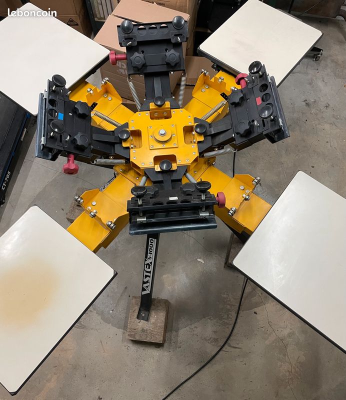 Machine à sérigraphie Vastex V-1000 (image 1)
