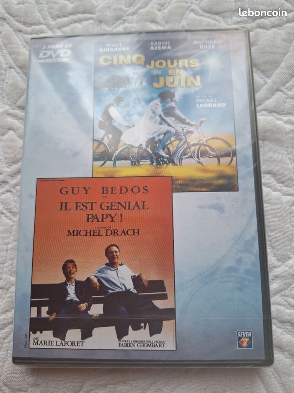 DVD 5 jours en juin et il est génial papy, deux films, neuf (image 1)