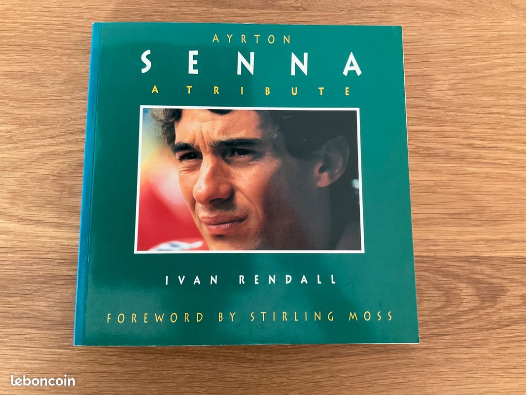 Livre Photo Commémoratif Ayrton Senna Requiem 1994 - édition Japonaise, Bon état