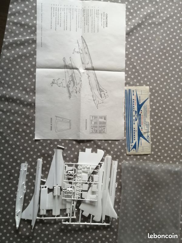 Rare jouet des années 70' Concorde  AIR FRANCE N-290