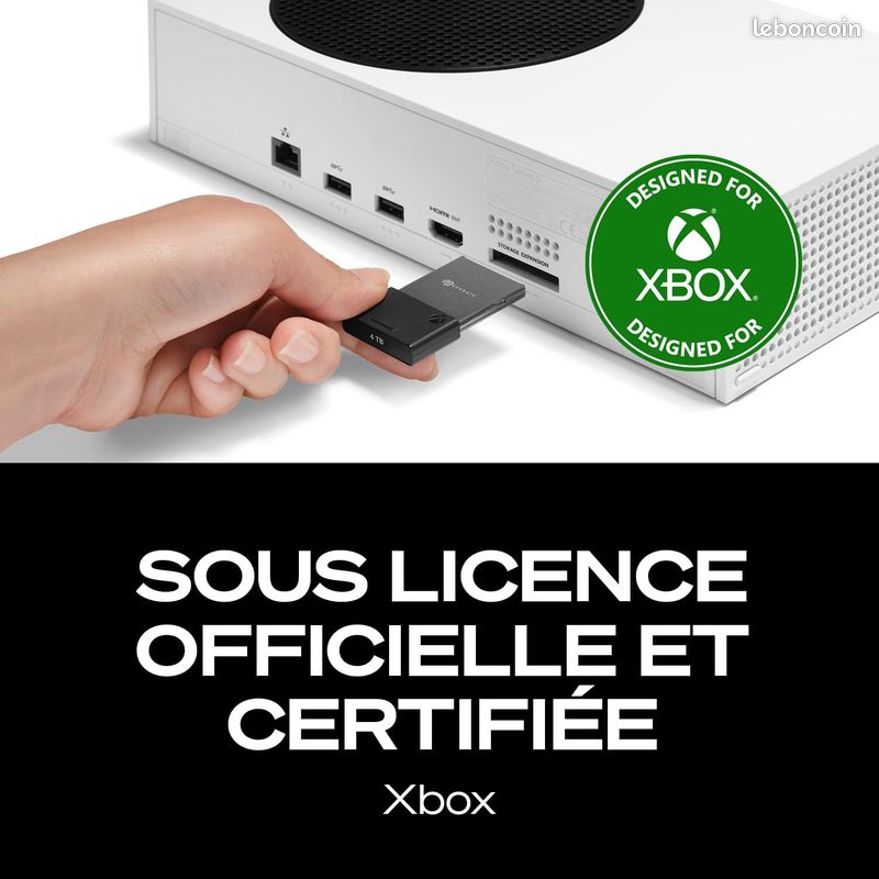 Carte d'extension de stockage Seagate 1 To pour Xbox Series X|S (STJR1000400) (image 2)
