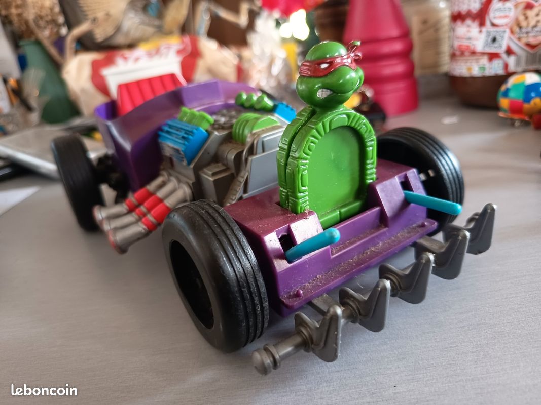 Hot Wheels HKM21 monster trucks Tortues Ninja Michelangelo véhicule