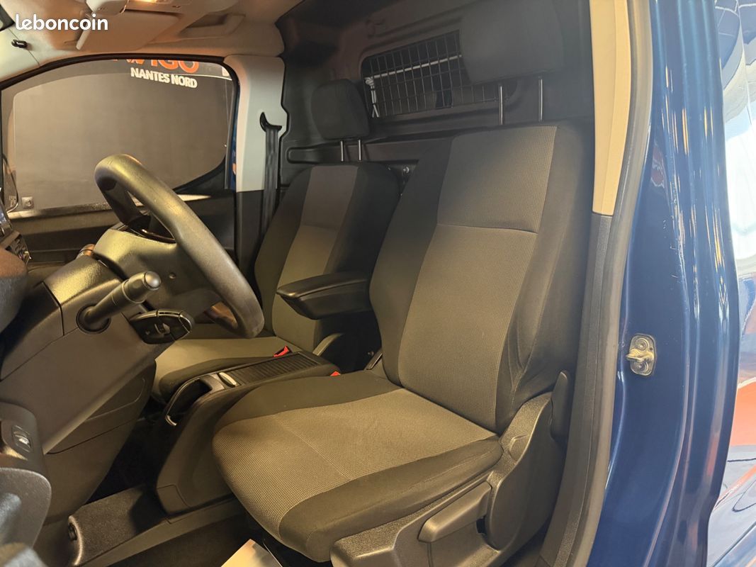 Peugeot partner vu fourgon 1.5 bluehdi 130 1000kg l1 m 10409 ht / attelage / caméra de recul (image 4)