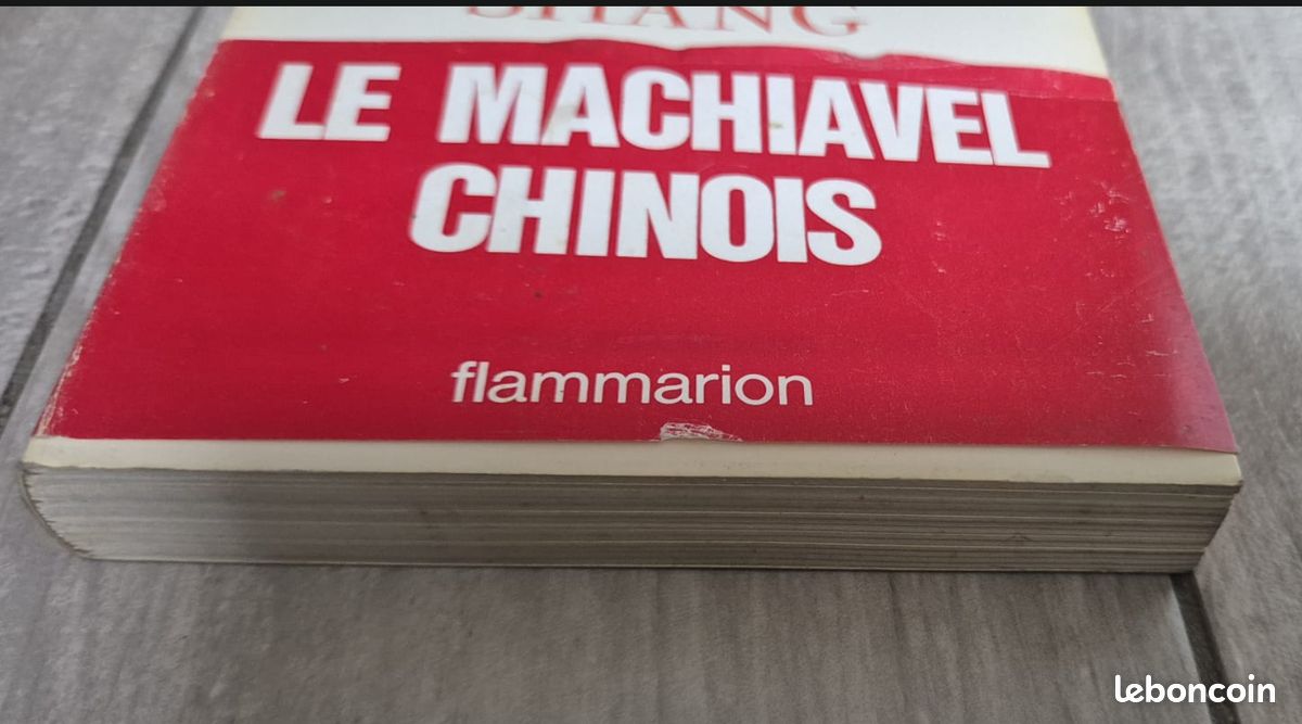 Le Livre du Prince Shang Shang Yang Philosophie Politique Chine Ancienne Flammarion (image 11)