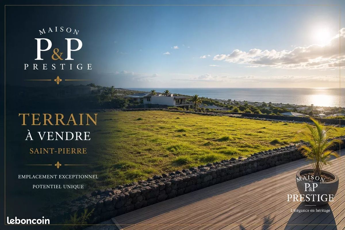 Terrain 837 m² · à Saint-Pierre · 837 m² · 1 000 000 €