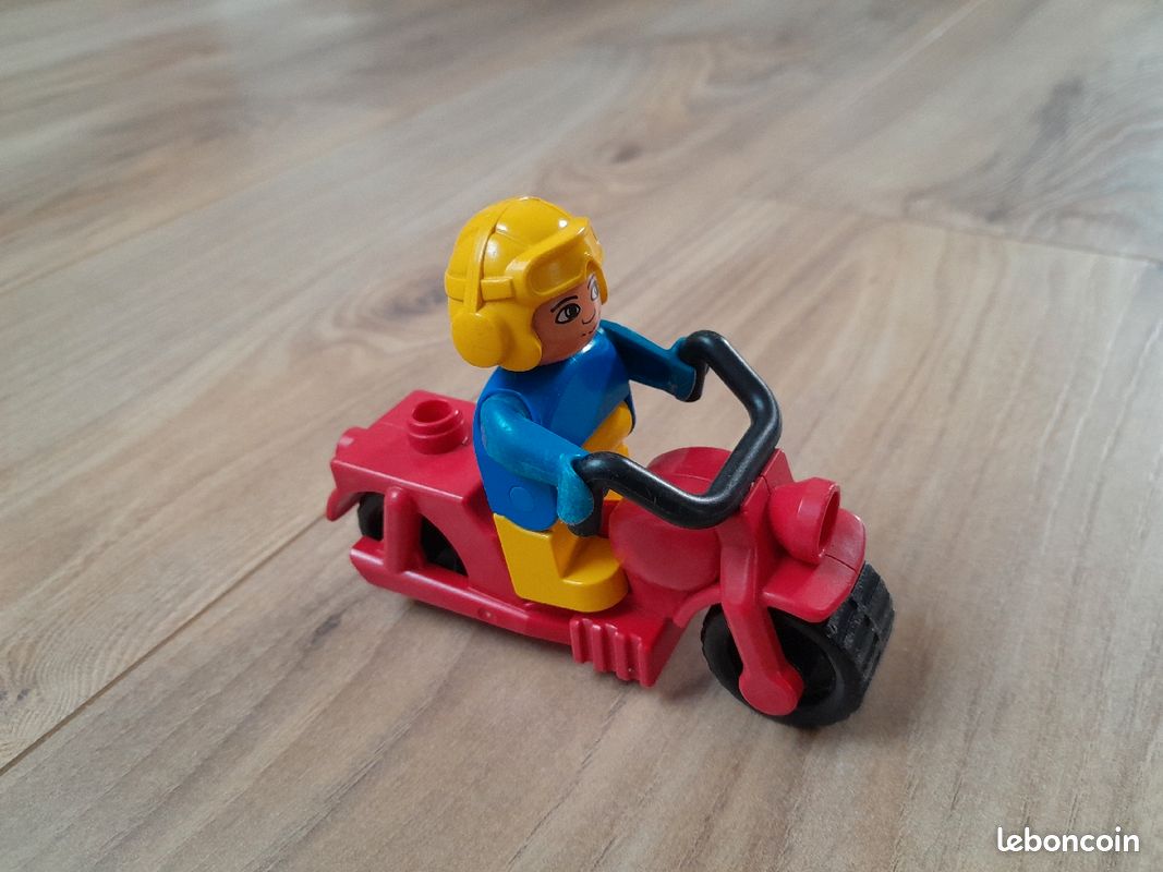 Duplo vintage moto rouge (image 2)