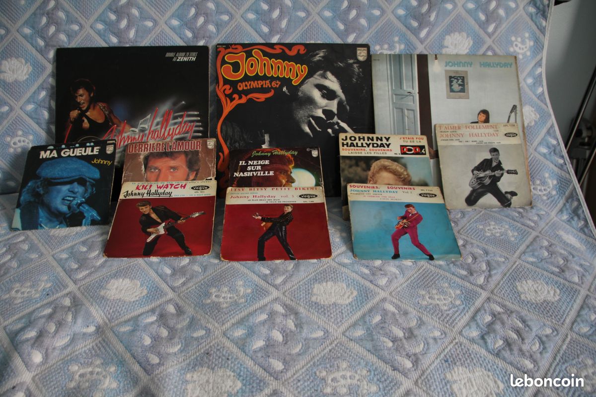 Disques anciens et revues 1940 et vietnan (image 1)
