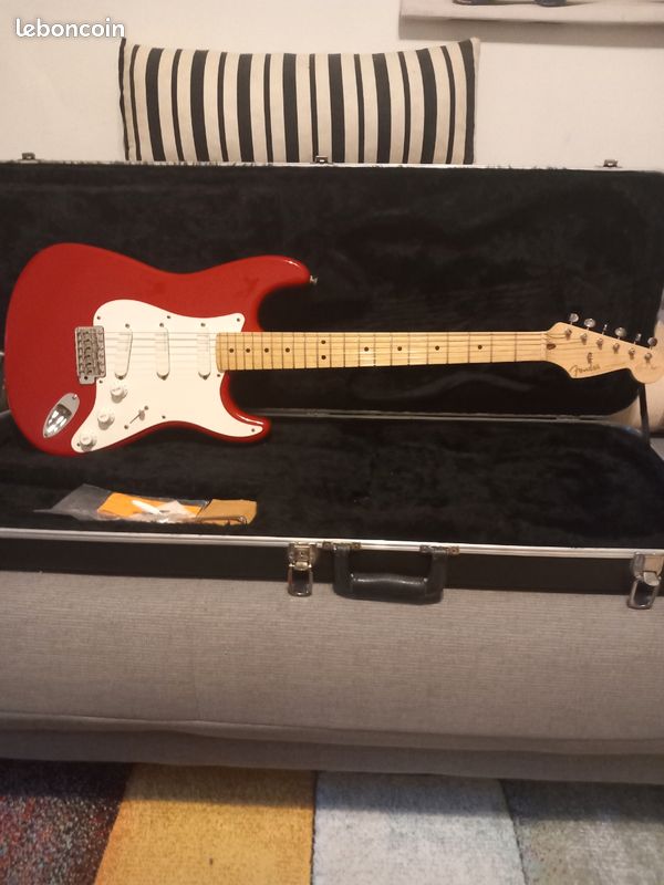 Fender Eric Clapton artist series stratocaster 1989 Torino Red (image 1)