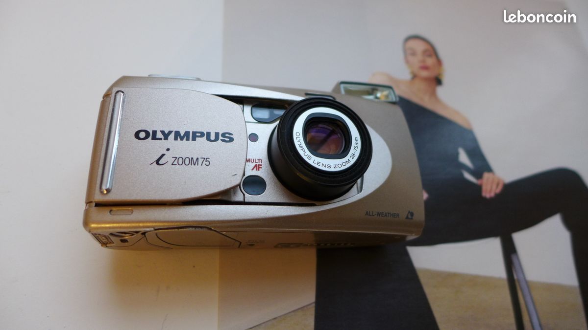 Appareil photo argentique OLYMPUS i-ZOOM 75 VF-E - Photo, audio & vidéo
