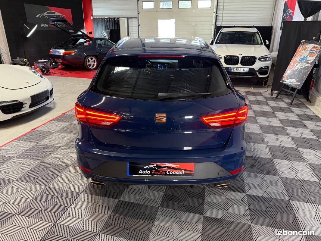 Seat Leon ST 2.0 TSI 290CV DSG7 Cupra - 5P-CARPLAY- ENTRETIEN COMPLET (image 9)