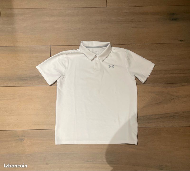 Polo de golf blanc under armour (image 1)
