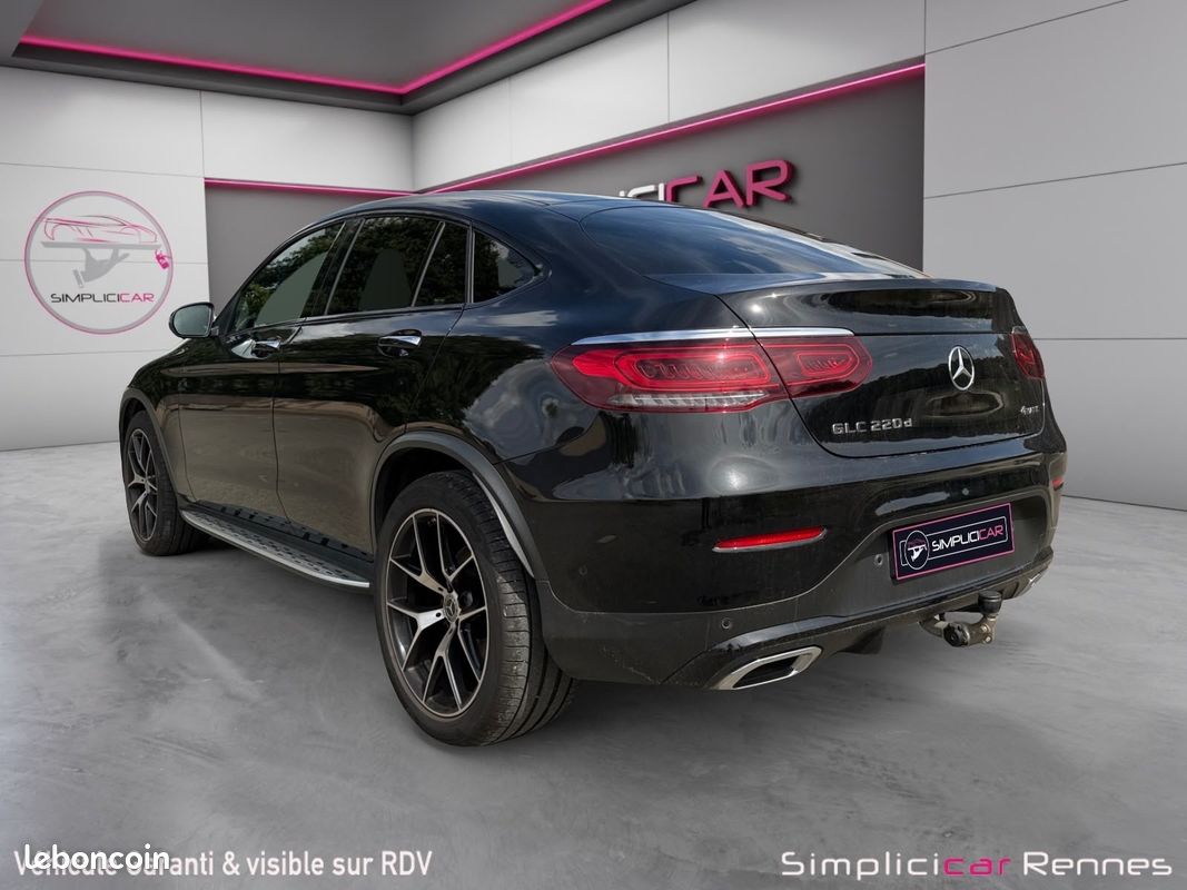 MERCEDES GLC COUPE 220 D 4MATIC AMG LINE Garantie 12 mois (image 3)
